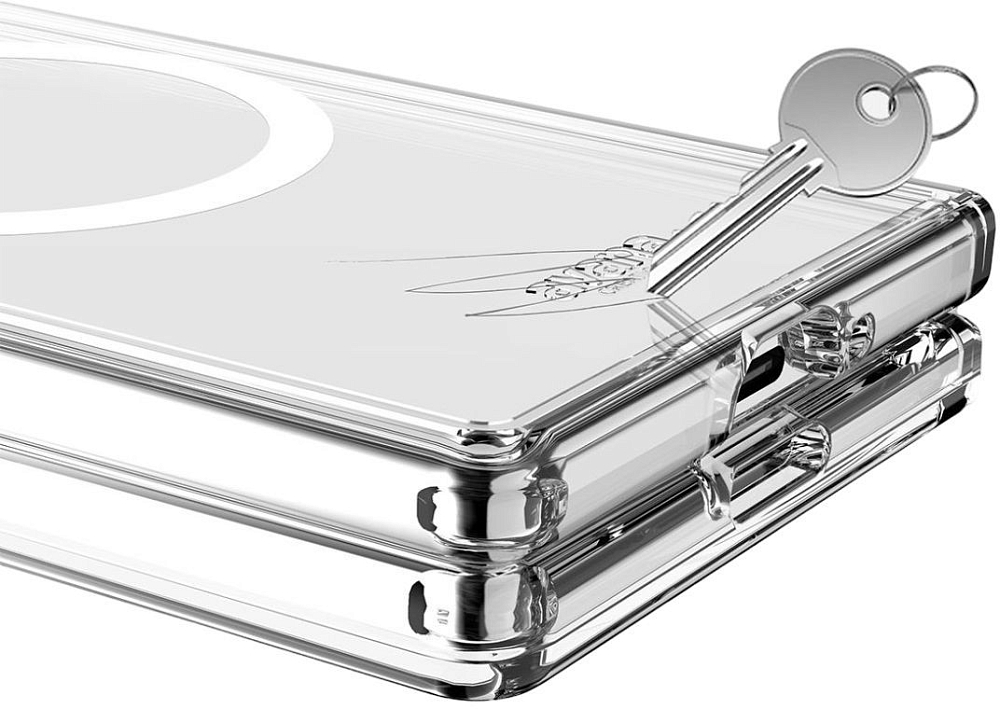 Чехол Avana Чехол Avana Compatible with MagSafe для Samsung Galaxy Z Fold6 прозрачный фото 5