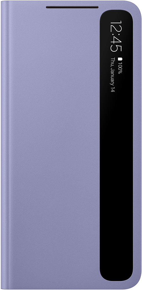 Чехол Samsung Smart Clear View Cover для Galaxy S21 фиолетовый