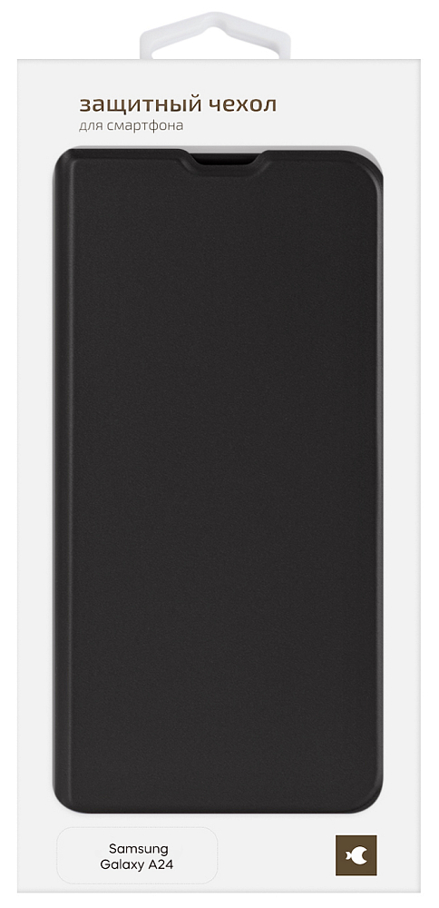 Чехол-книжка moonfish для Galaxy A24, полтиуретан черный MNF35005 - фото 6