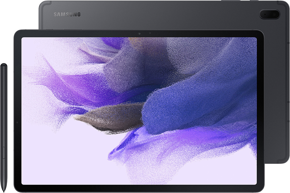 Планшет Samsung Galaxy Tab S7 FE LTE 64 ГБ черный (SM-T735NZKACAU) SM-T735NZKACAU Galaxy Tab S7 FE LTE 64 ГБ черный (SM-T735NZKACAU) - фото 1