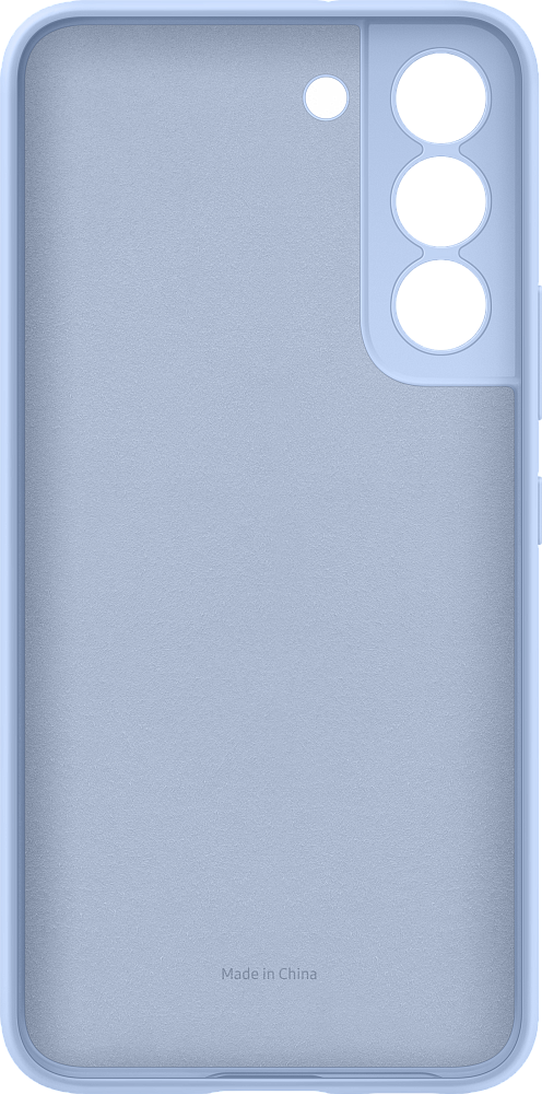 Чехол Samsung Silicone Cover для Galaxy S22 арктический голубой EF-PS901TLEGRU - фото 5