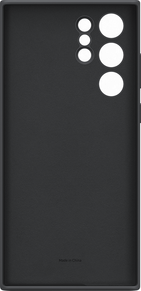 Чехол Samsung Silicone Cover для Galaxy S22 Ultra черный EF-PS908TBEGRU - фото 5