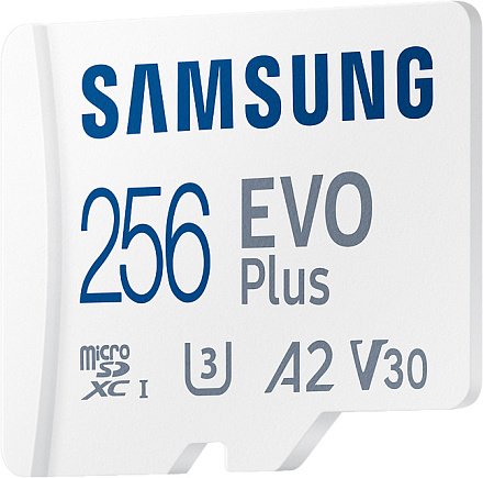 Карта памяти Samsung MicroSDXC EVO Plus 256 ГБ купить на фирменном ...