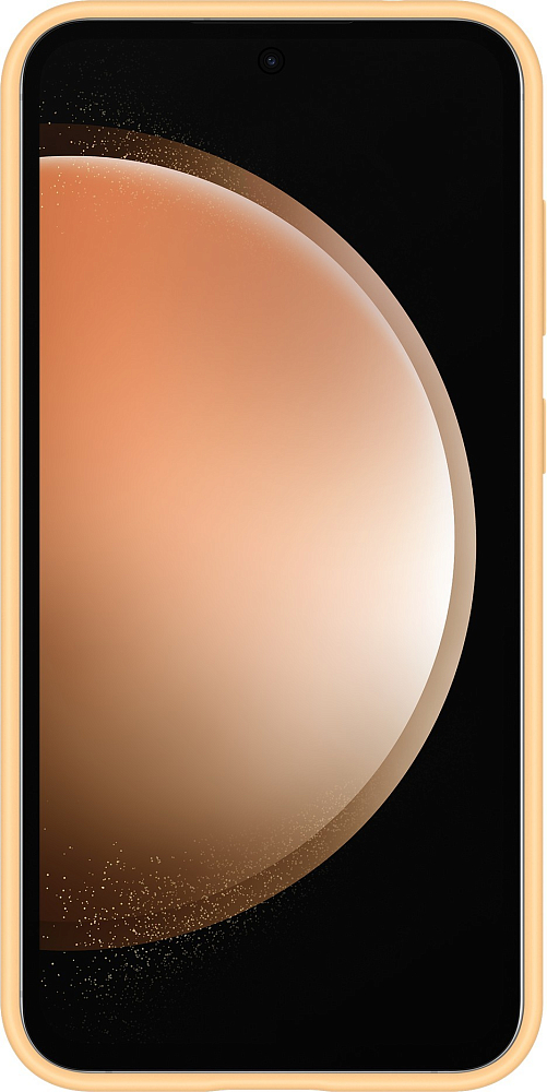 Чехол Samsung Silicone Galaxy S23 FE абрикосовый фото 2