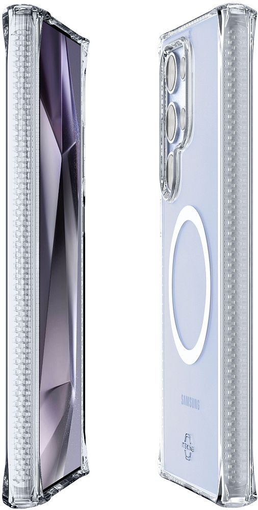 Чехол Itskins Hybrid Clear для Galaxy S25 Ultra прозрачный фото 2