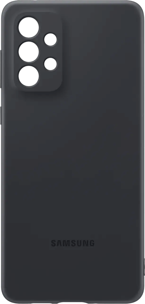 Чехол Samsung Silicone Cover Galaxy A73 5G Черный EF-PA736TBEGRU - фото 4