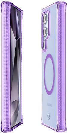 Чехол Itskins Hybrid Clear для Galaxy S25 Ultra прозрачный/сиреневый Фото 2