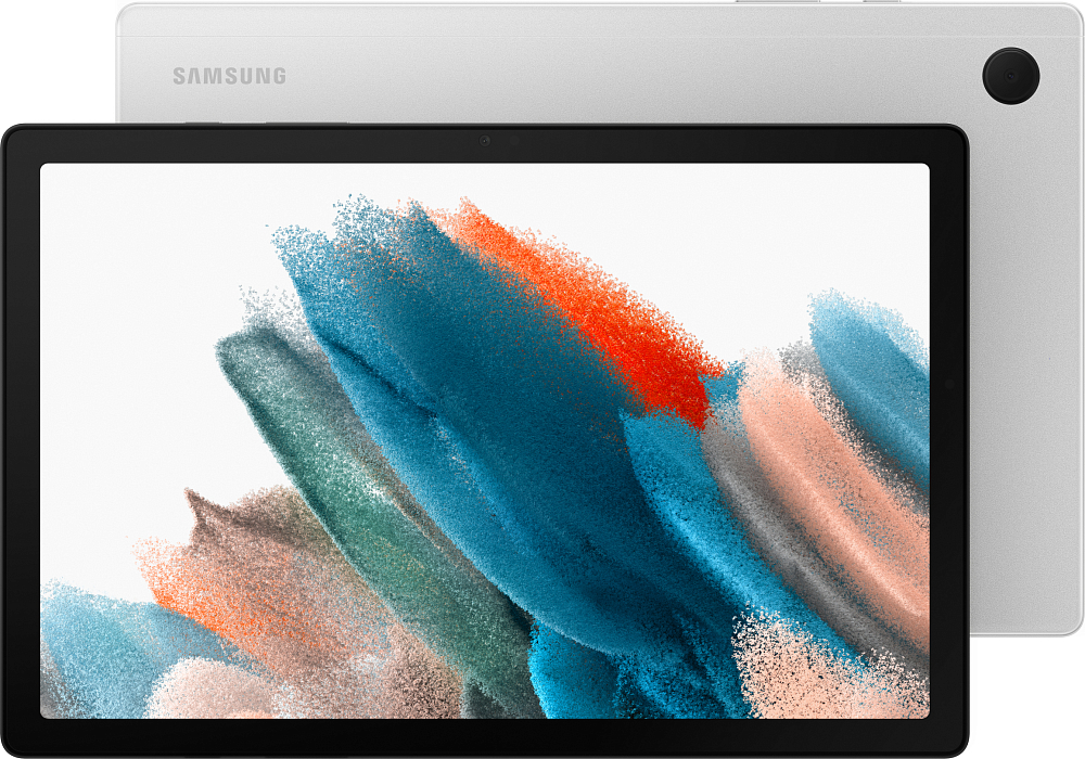 Планшет Samsung Galaxy Tab A8 LTE 32 ГБ серебристый (SM-X205NZSACAU) SM-X205NZSACAU Galaxy Tab A8 LTE 32 ГБ серебристый (SM-X205NZSACAU) - фото 1