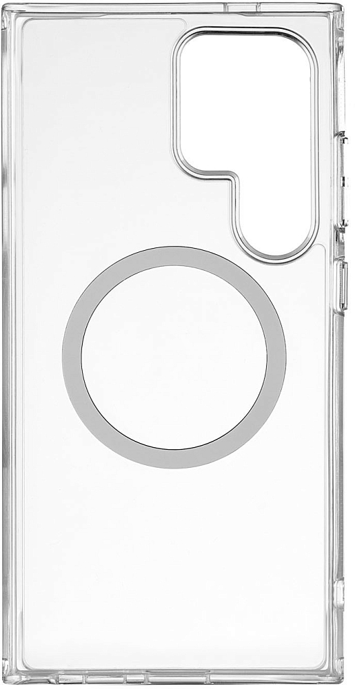 Чехол uBear Real Case для Galaxy S24 Ultra MagSafe, усиленный прозрачный фото 2