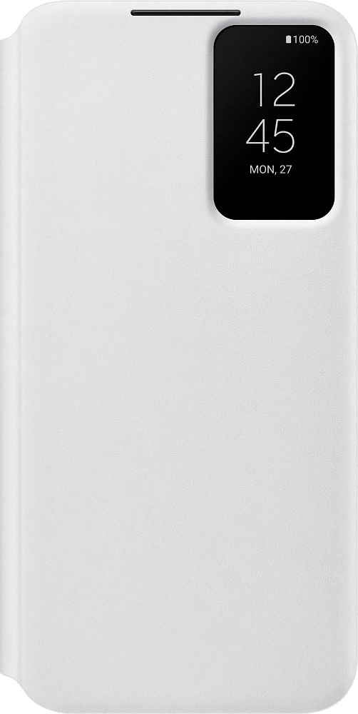Чехол Samsung Smart Clear View Cover для Galaxy S22+ белый EF-ZS906CWEGRU Smart Clear View Cover для Galaxy S22+ белый - фото 1