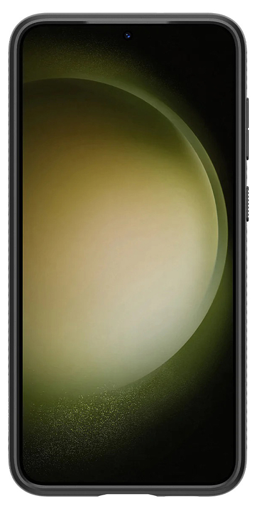 Чехол Spigen Luqiud Air Matte для Galaxy S23 черный ACS05712 - фото 2