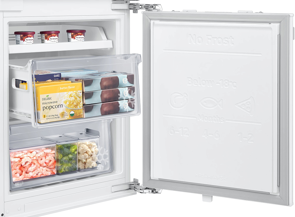 Встраиваемый холодильник Samsung BRB30615EWW с увеличенным полезным объёмом SpaceMax, 298 л BRB30715EWW, цвет белый - фото 9