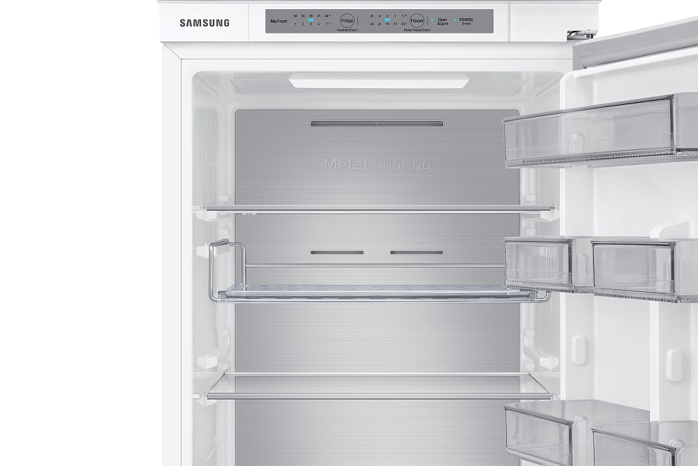 Встраиваемый холодильник Samsung BRB26705EWW с увеличенным полезным объёмом SpaceMax, 267 л BRB26705EWW, цвет белый - фото 7