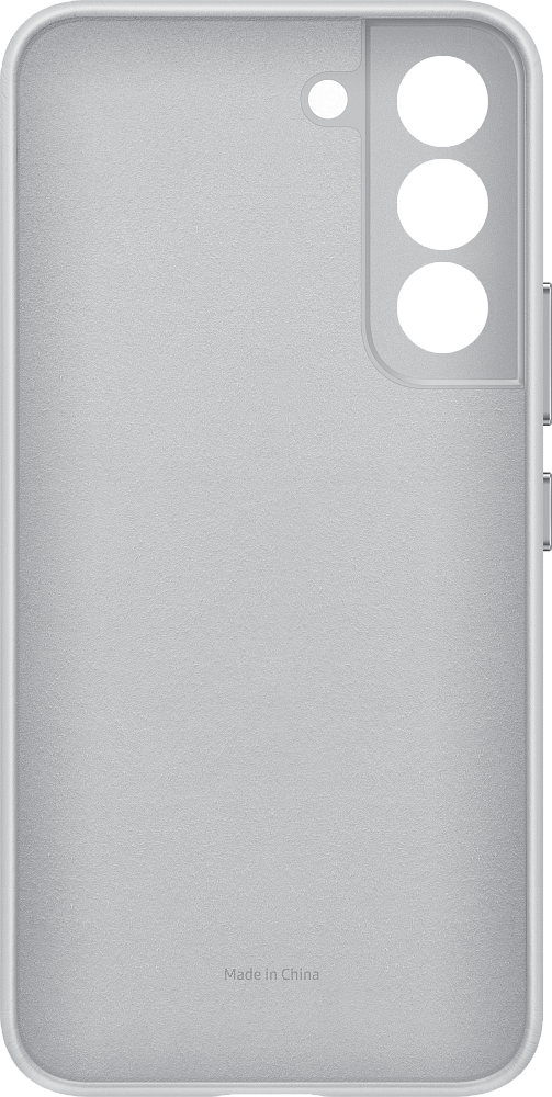 Чехол Samsung Leather Cover для Galaxy S22 светло-серый EF-VS901LJEGRU, цвет светло серый - фото 5