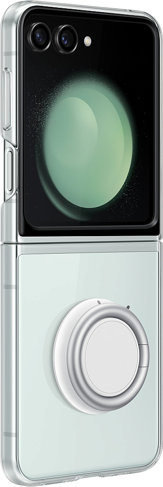 Чехол Samsung Clear Gadget Case Z Flip5 прозрачный EF-XF731CTEGRU - фото 5