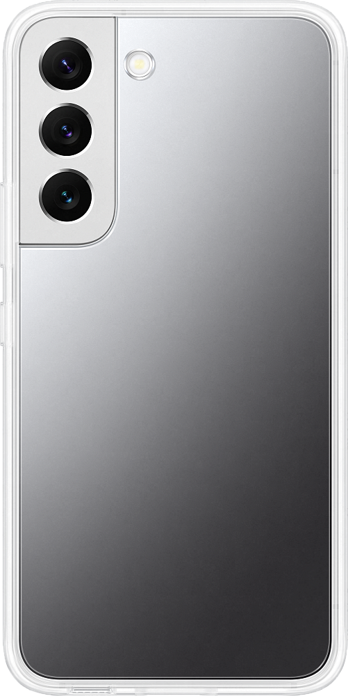 Чехол Samsung Frame Cover для Galaxy S22 прозрачный EF-MS901CTEGRU - фото 1