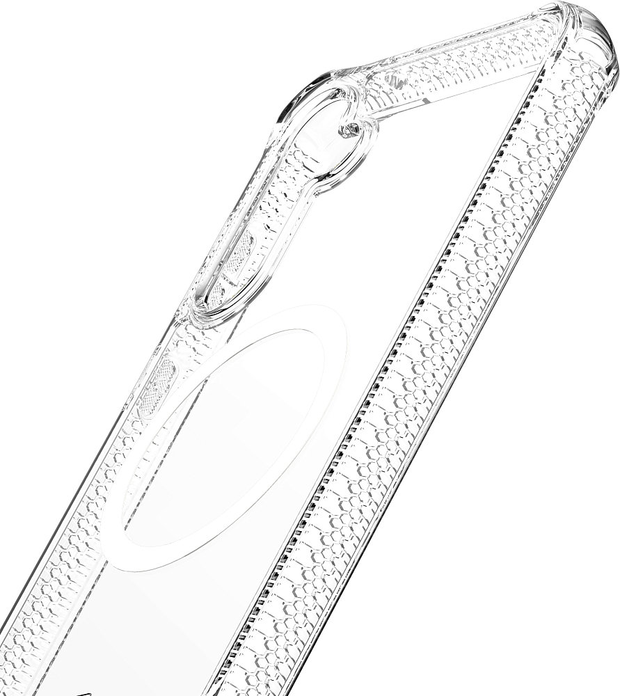 Чехол Itskins Hybrid Clear MagSafe  для Galaxy S23 FE прозрачный SG3F-HMACR-TRSP - фото 2