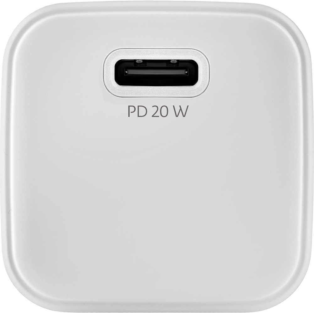 Сетевое зарядное устройство uBear Select USB-C, PD, 20Вт белый WC20WH01-AD - фото 2