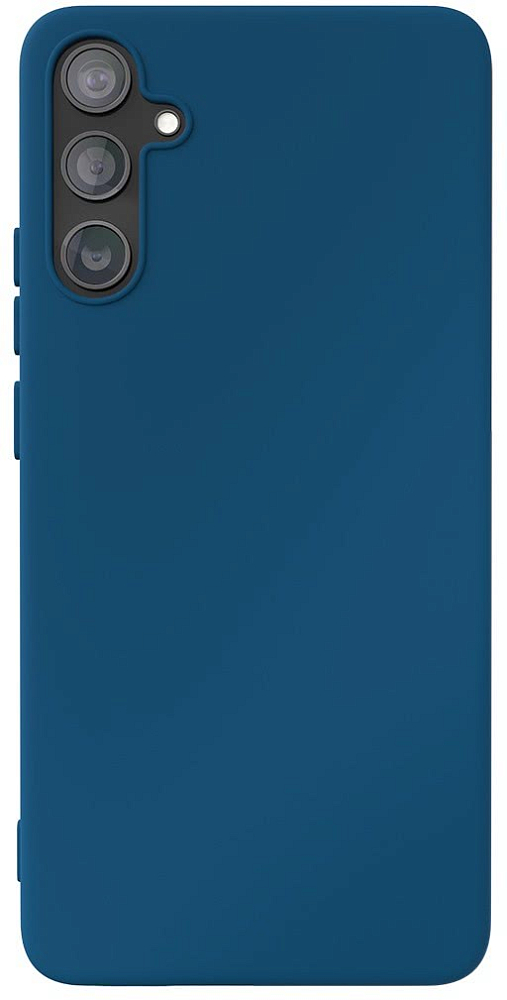 Чехол VLP Silicone Case для Galaxy A34, силикон темно-синий 1051091 - фото 1