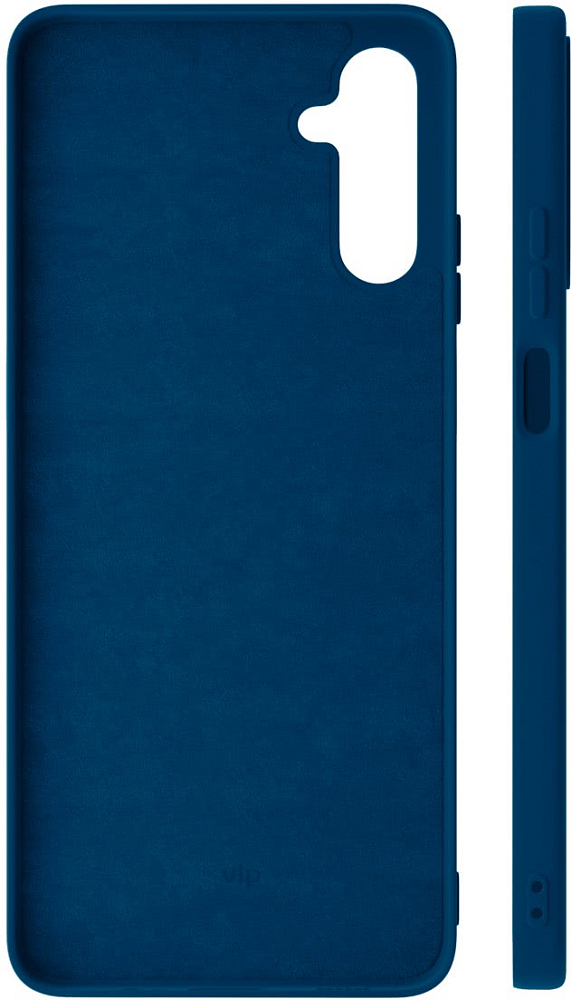 Чехол VLP Silicone Case для Galaxy A14, силикон темно-синий 1051089 - фото 3