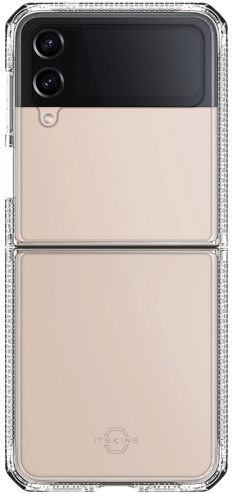 Чехол Itskins Hybrid Clear для Samsung Galaxy Z Flip4 прозрачный SGB4-HBMKC-TRSP - фото 2