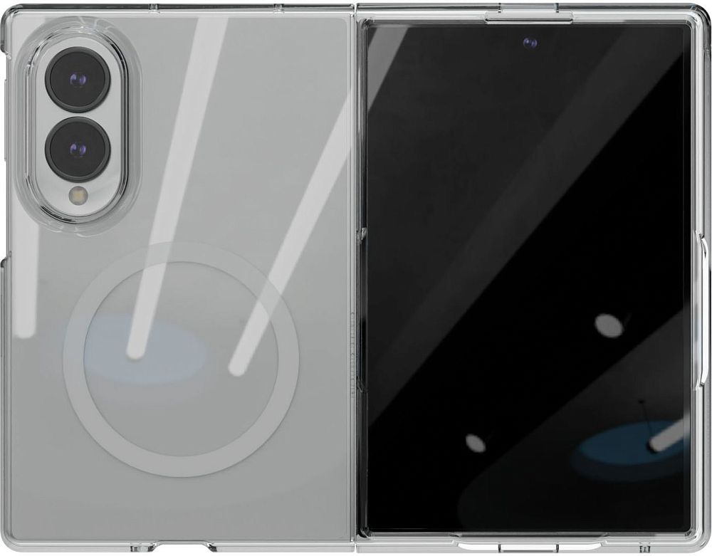 Клип-кейс VLP Puro Case с MagSafe для Samsung Galaxy Z Fold8 Прозрачный
