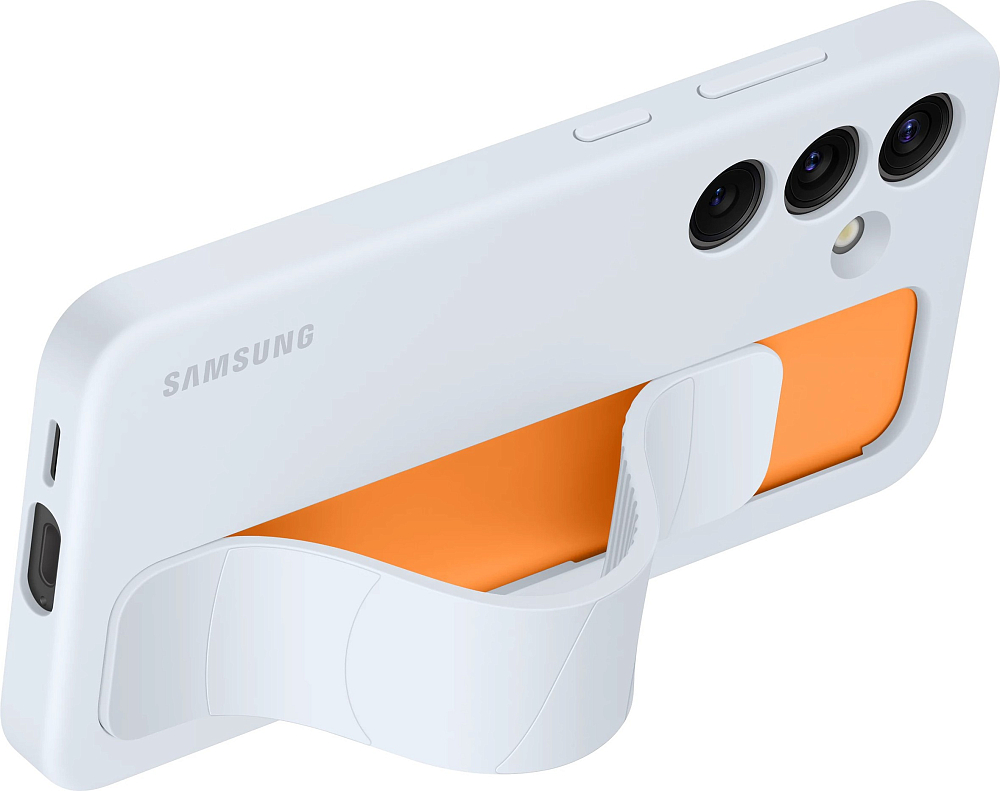 Чехол Samsung Standing Grip Case S24 светло-голубой фото 4