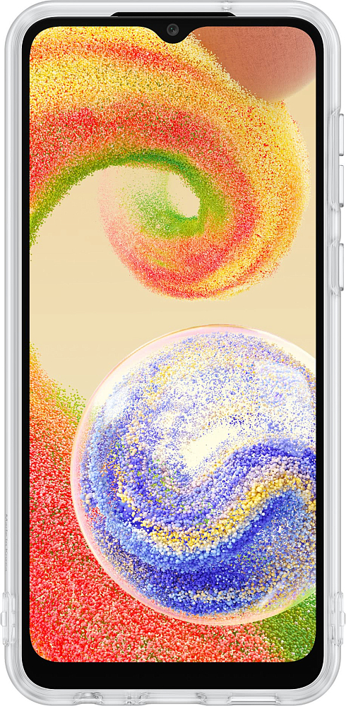 Чехол Samsung Soft Clear Cover для Galaxy A04 прозрачный EF-QA045TTEGRU - фото 2