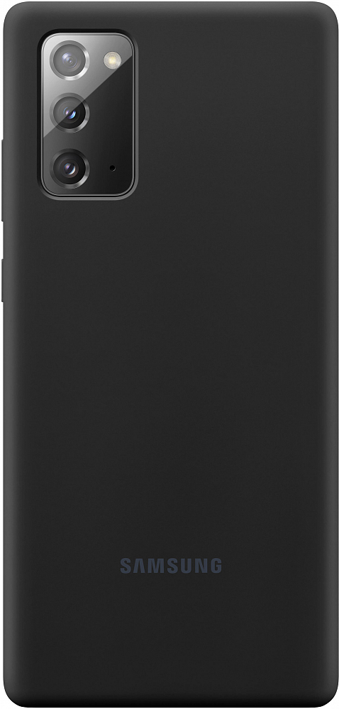 Чехол Samsung Silicone Cover для Galaxy Note20 черный