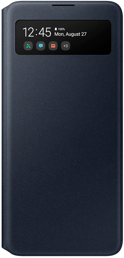 Чехол-книжка Samsung S View Wallet Cover для Galaxy A51 черный
