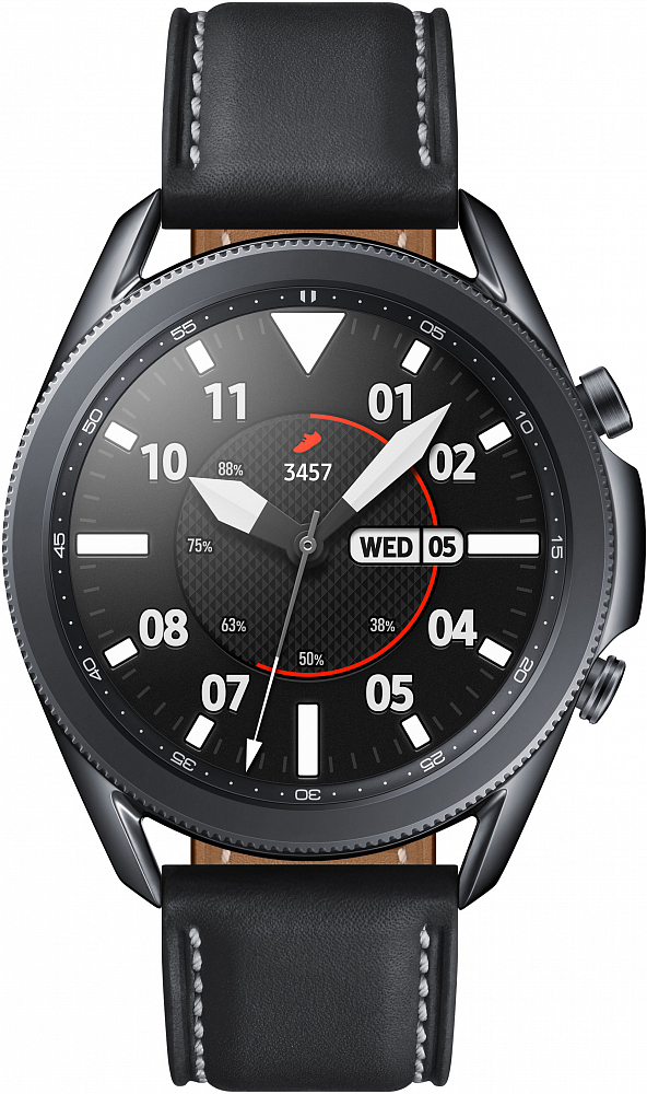 Смарт-часы Samsung Galaxy Watch3, 45 мм черный SM-R840NZKACIS - фото 1