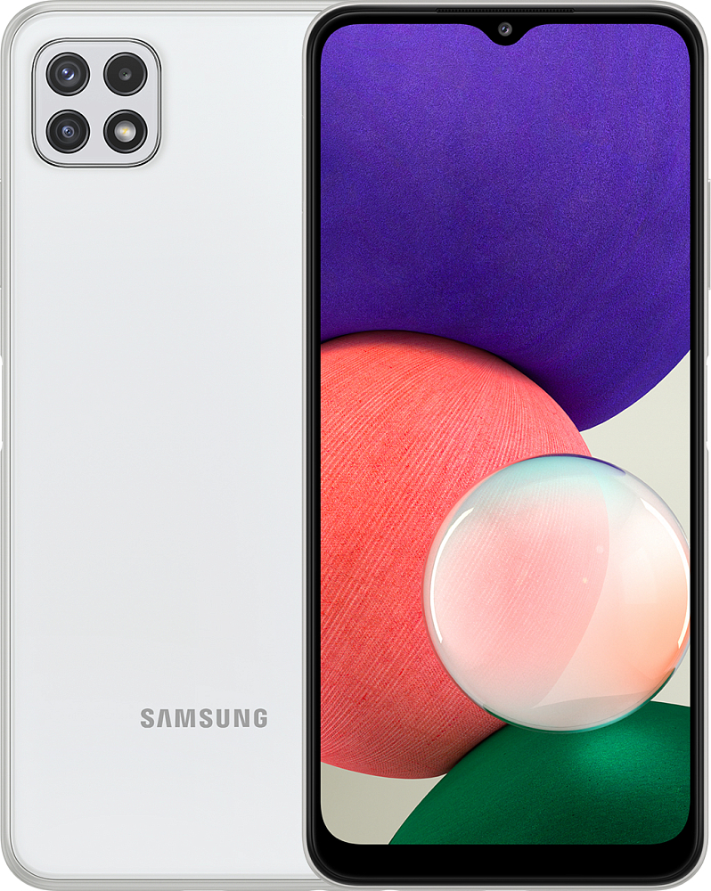 

Смартфон Samsung, Белый, Galaxy A22s 5G 64 ГБ белый