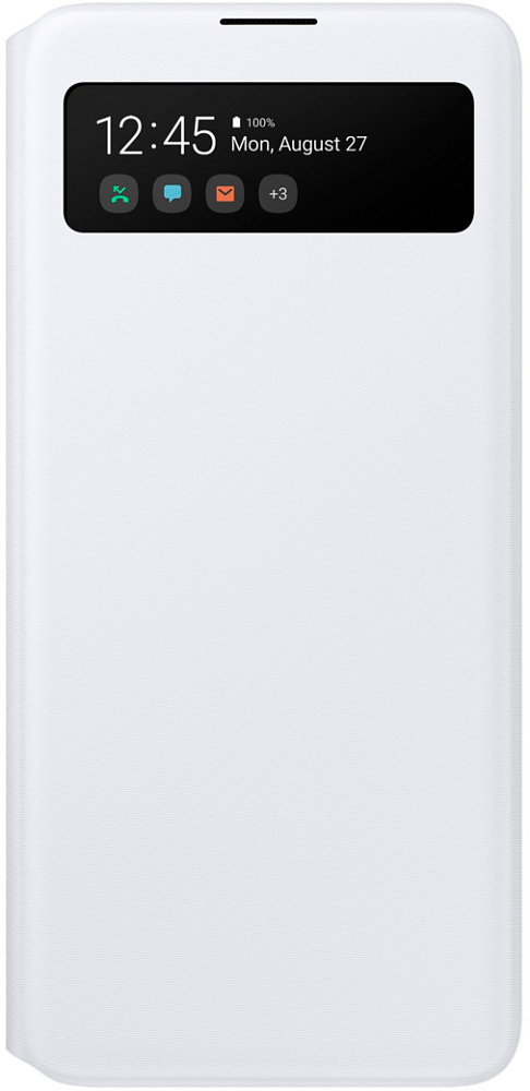 Чехол-книжка Samsung S View Wallet Cover для Galaxy A51 белый