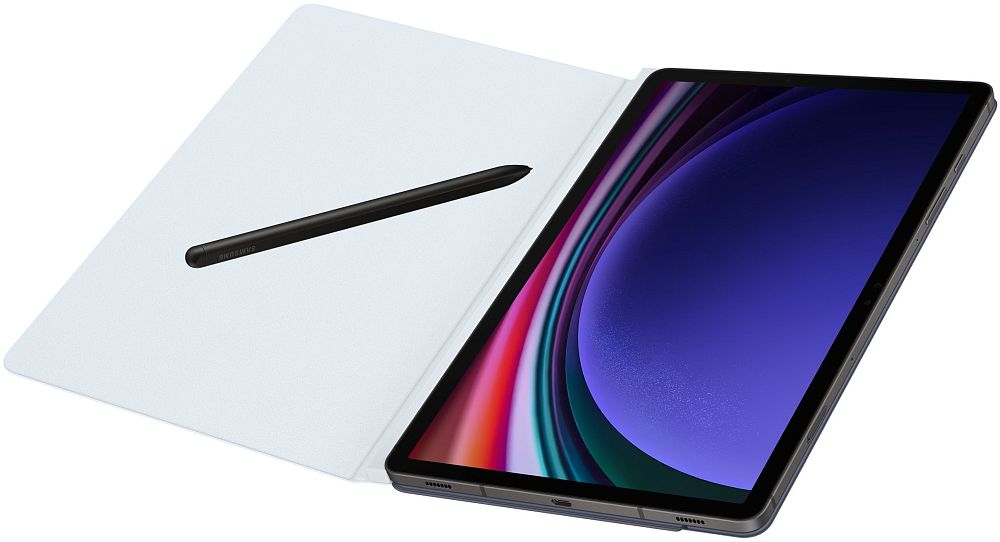 Чехол-книжка Samsung Book Cover Tab S9/S9 FE голубой фото 3