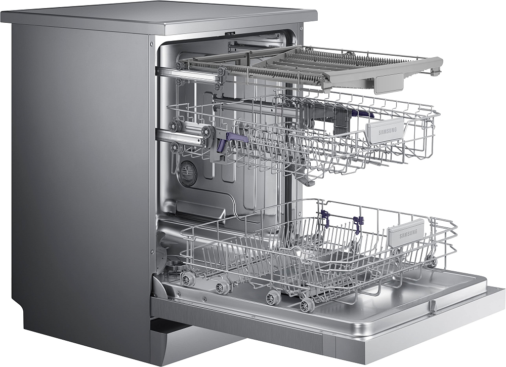 Посудомоечная машина Samsung DW5500MM, 60 см Белый DW60M6050FS/WT, цвет серебристый DW60M6050FS/WT - фото 7