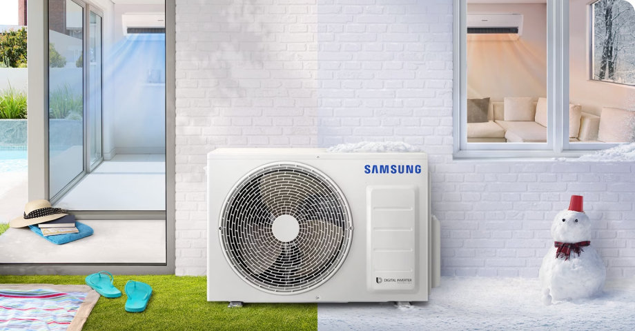 Наружный блок мульти-сплит-системы Samsung 10.0 кВт белый — купить по ...