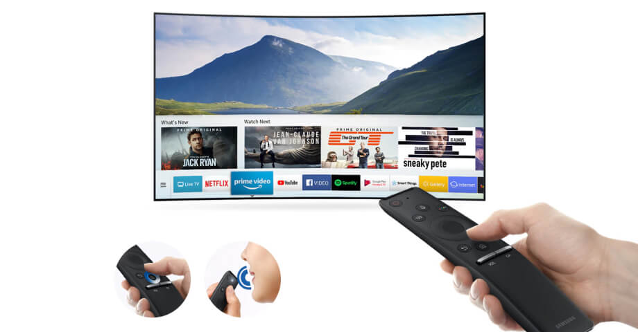 Premium UHD 4K Curved Smart TV NU8500 