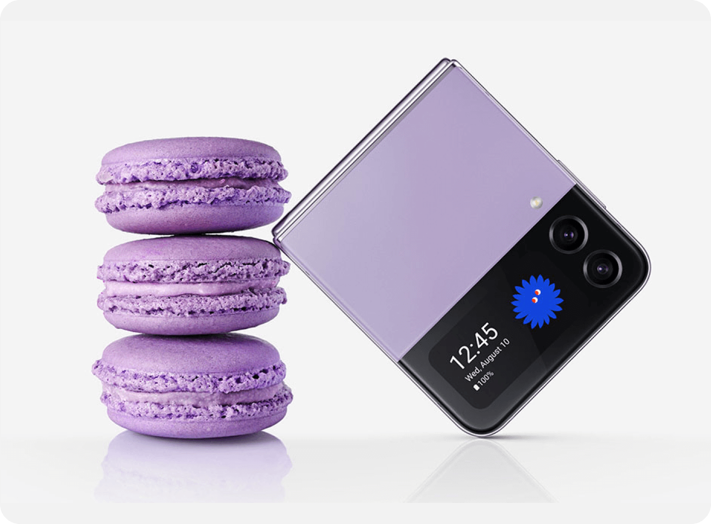 Купите Galaxy Z Flip4 компактный складной смартфон 2022 в интернет магазине  galaxystore